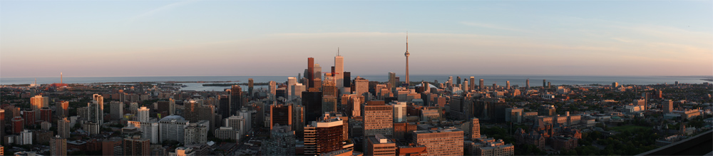 Sonnenuntergang in Toronto