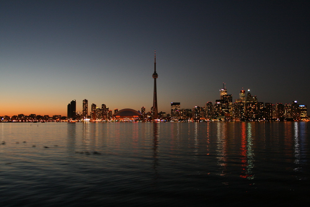 Sonnenuntergang in Toronto