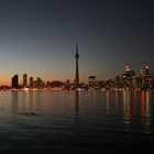 Sonnenuntergang in Toronto