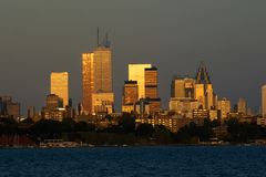 Sonnenuntergang in Toronto