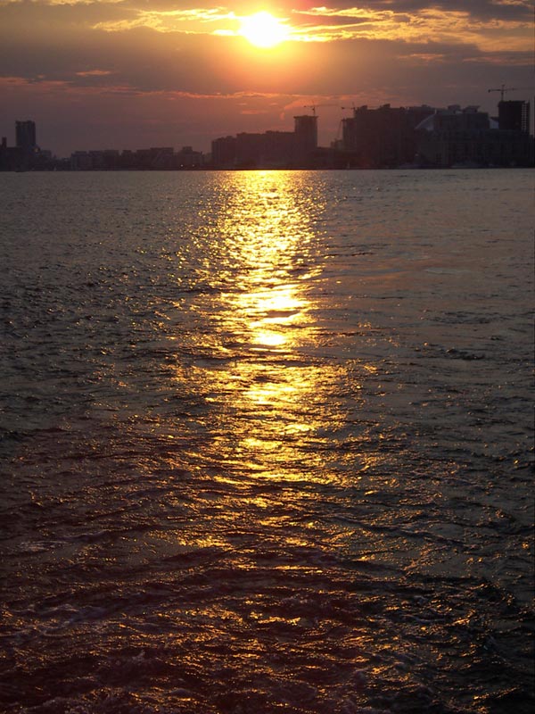 Sonnenuntergang in Toronto