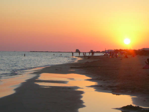 Sonnenuntergang in Torre Pali