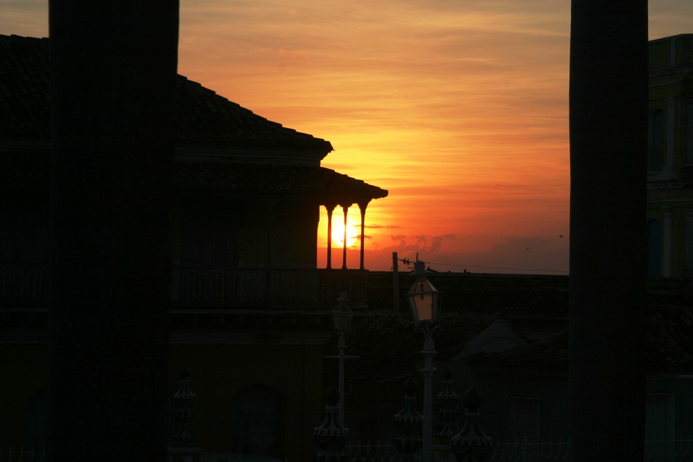 Sonnenuntergang in Trinidad -2-