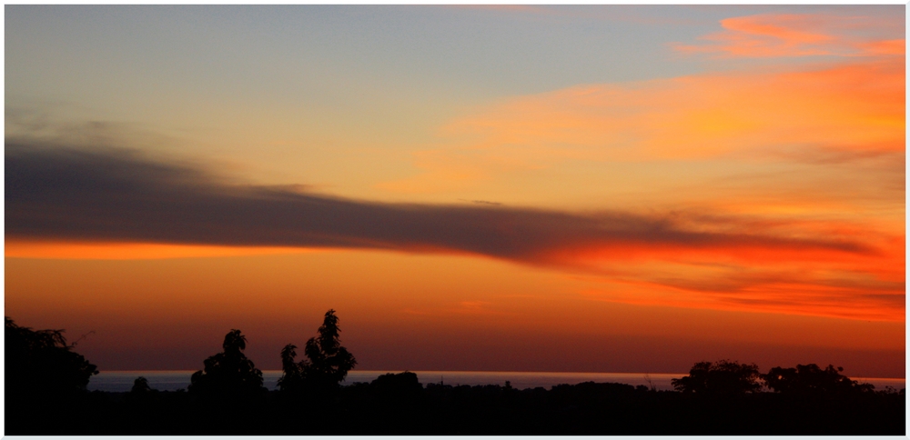 Sonnenuntergang in Trinidad