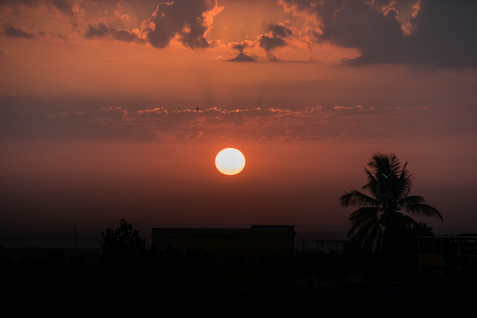 Sonnenuntergang in Trinidad ( Cuba )