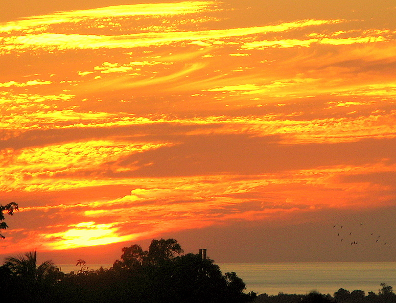 Sonnenuntergang in Trinidad de Cuba