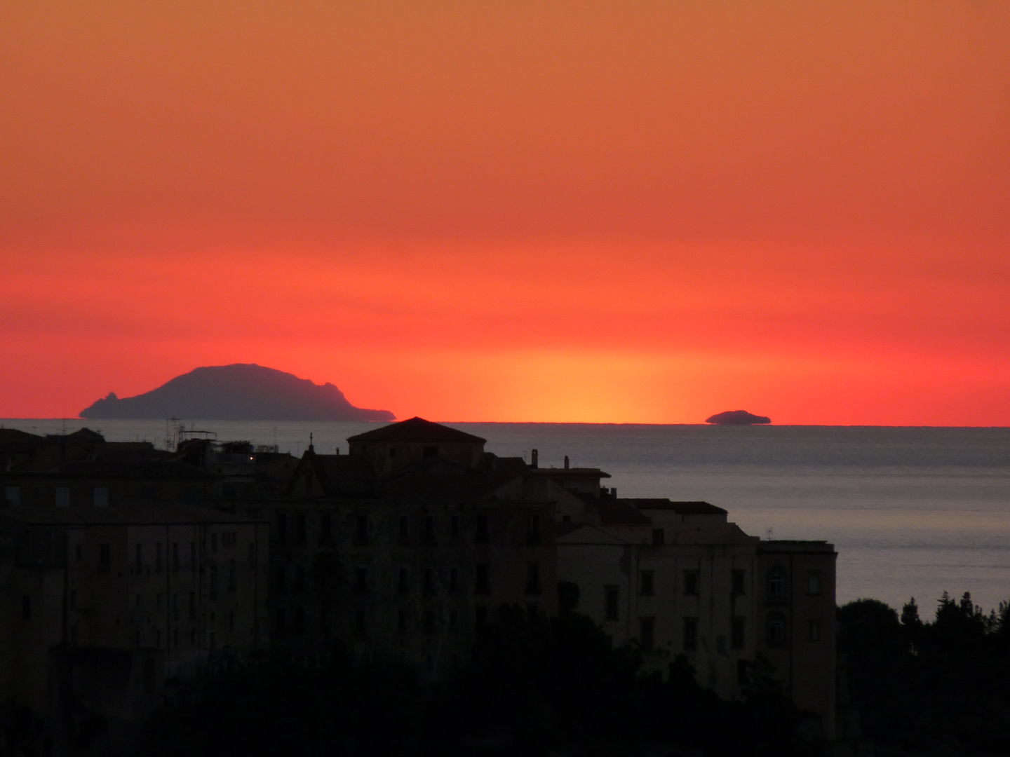 Sonnenuntergang in Tropea