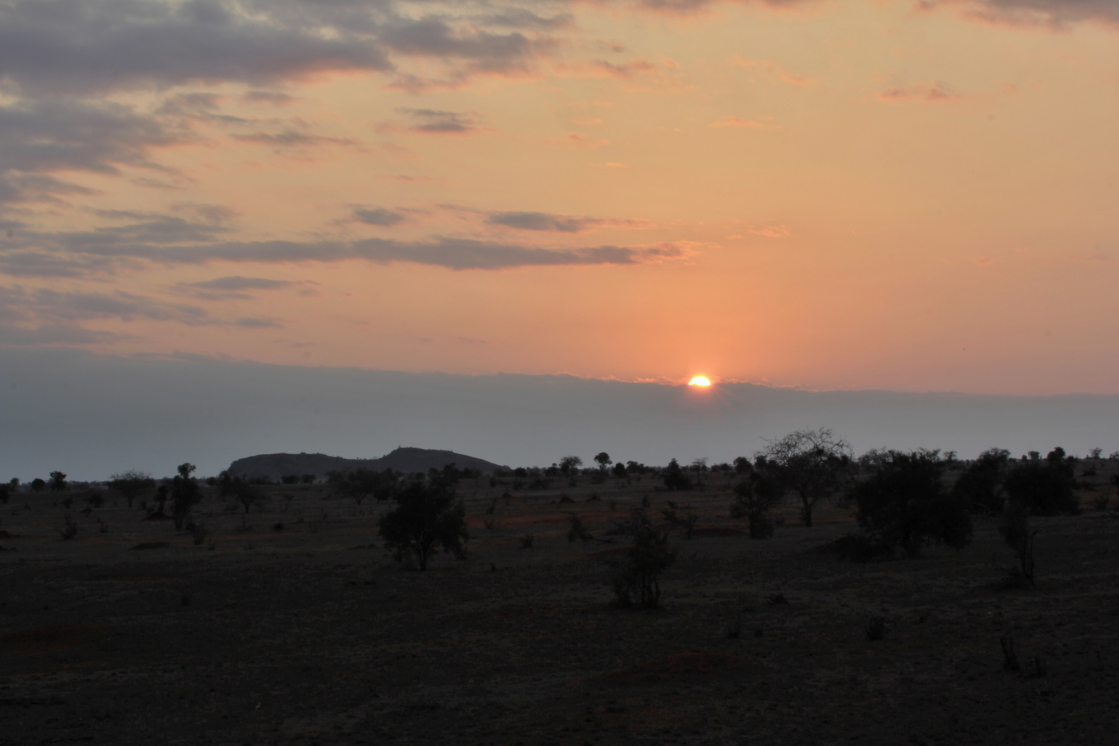 Sonnenuntergang in Tsavo I