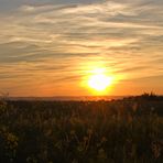 Sonnenuntergang in Tschechien