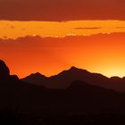 Sonnenuntergang in Tucson