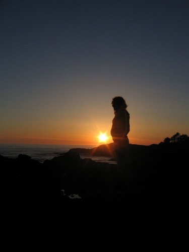 Sonnenuntergang in Ucluelet