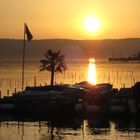 Sonnenuntergang in Überlingen am Bodensee