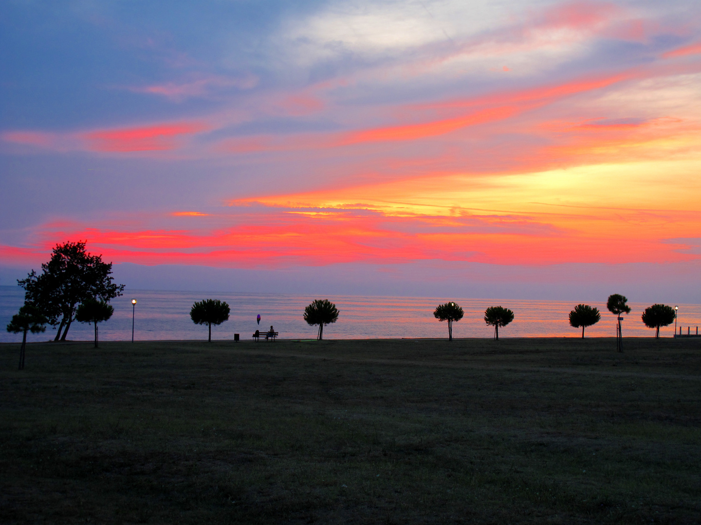 Sonnenuntergang In Umag Kroatien II