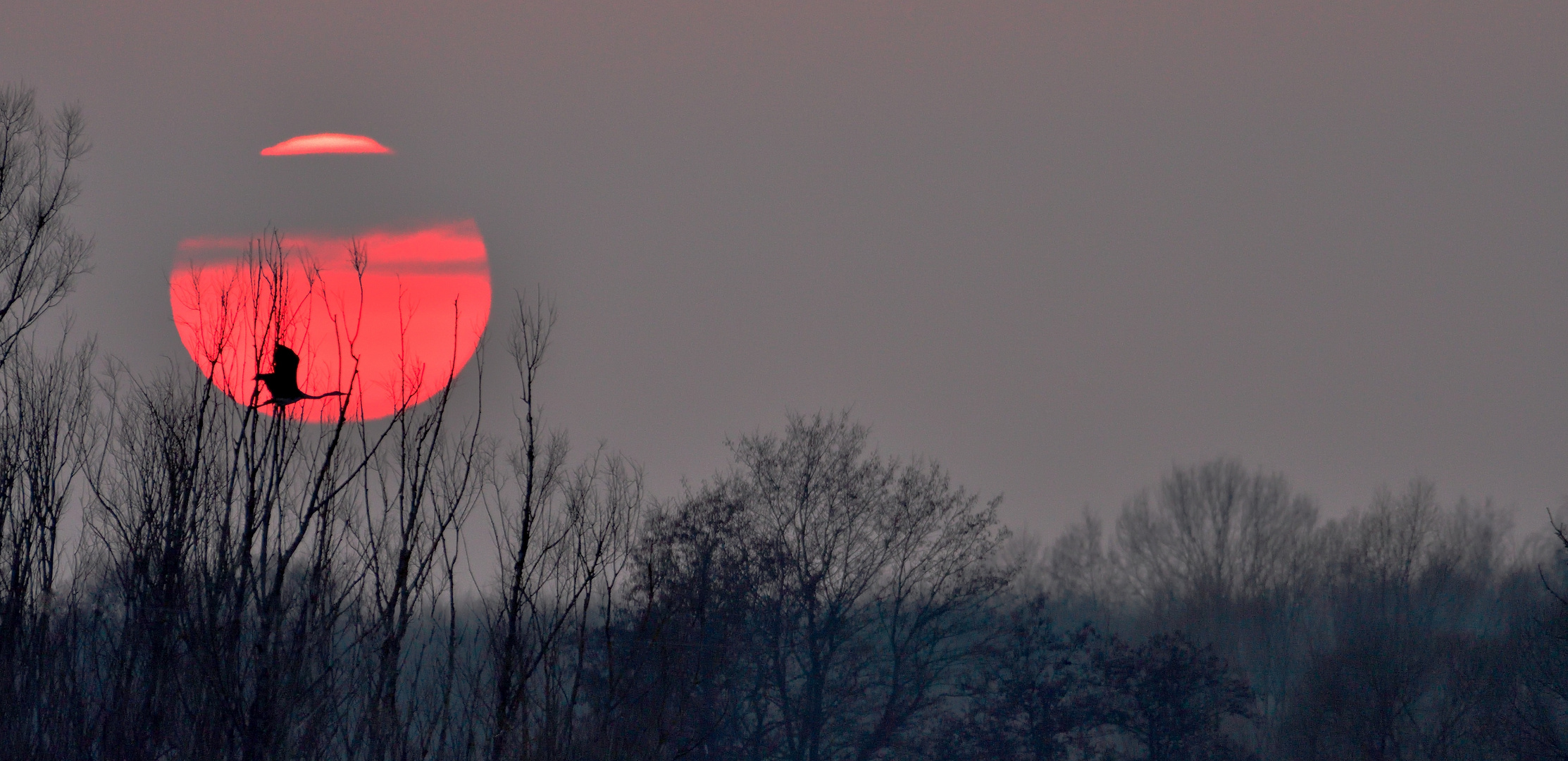 Sonnenuntergang in Ungarn