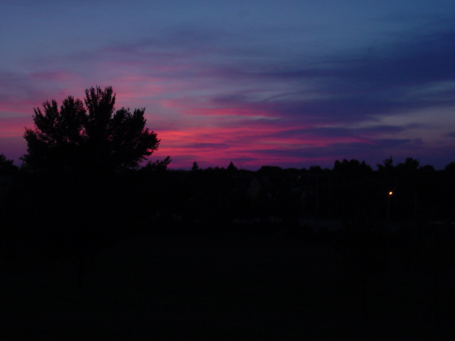 Sonnenuntergang in Ungarn Nr.2