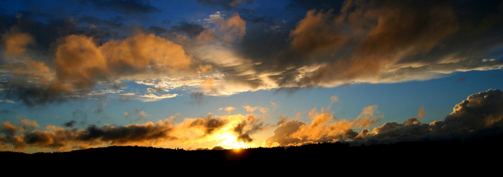 Sonnenuntergang in Urexweiler