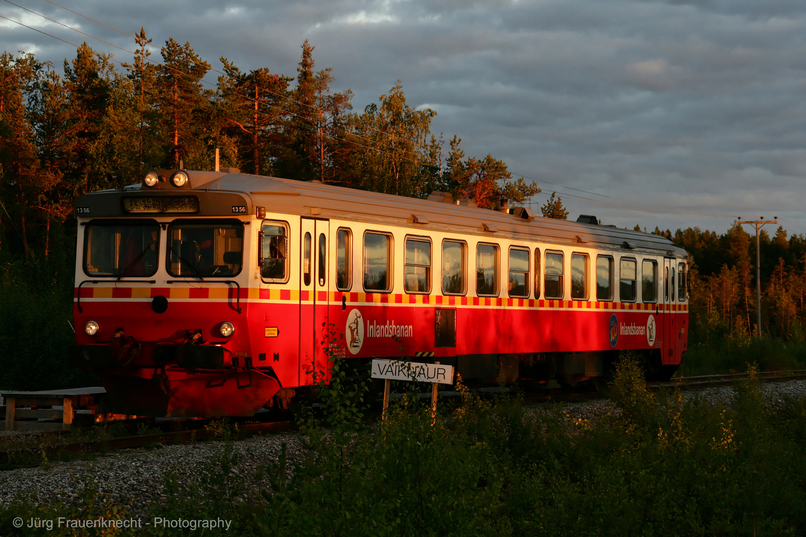 Sonnenuntergang in Vajkijaur