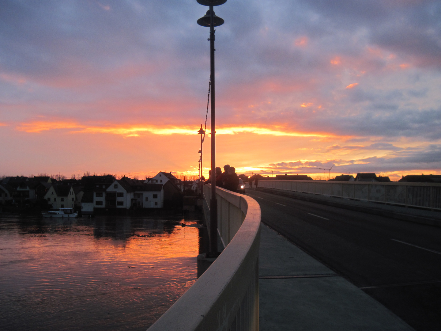 Sonnenuntergang in Vallendar