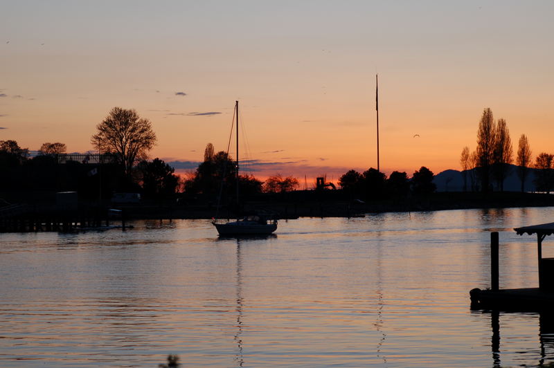 Sonnenuntergang in Vancouver