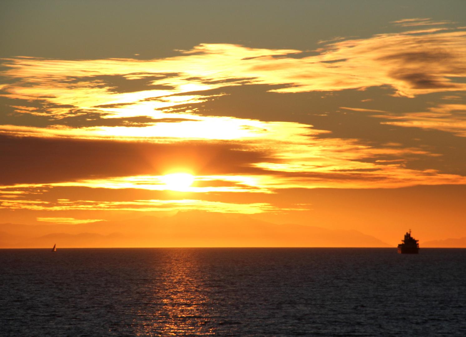 Sonnenuntergang in Vancouver