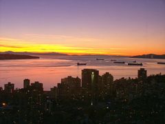 Sonnenuntergang in Vancouver