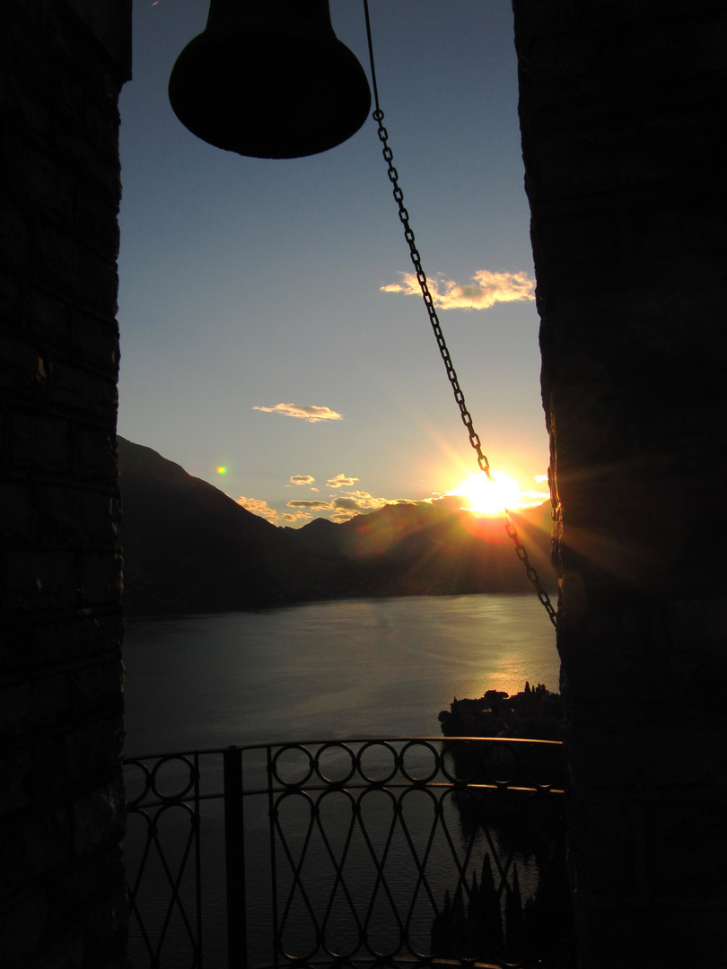 Sonnenuntergang in Varenna