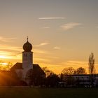 Sonnenuntergang in Vaterstetten