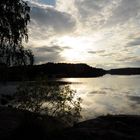 Sonnenuntergang in Vaxholm