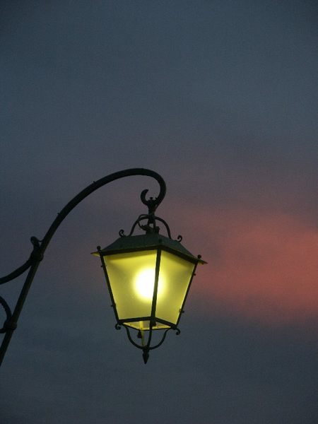 sonnenuntergang in Venedig