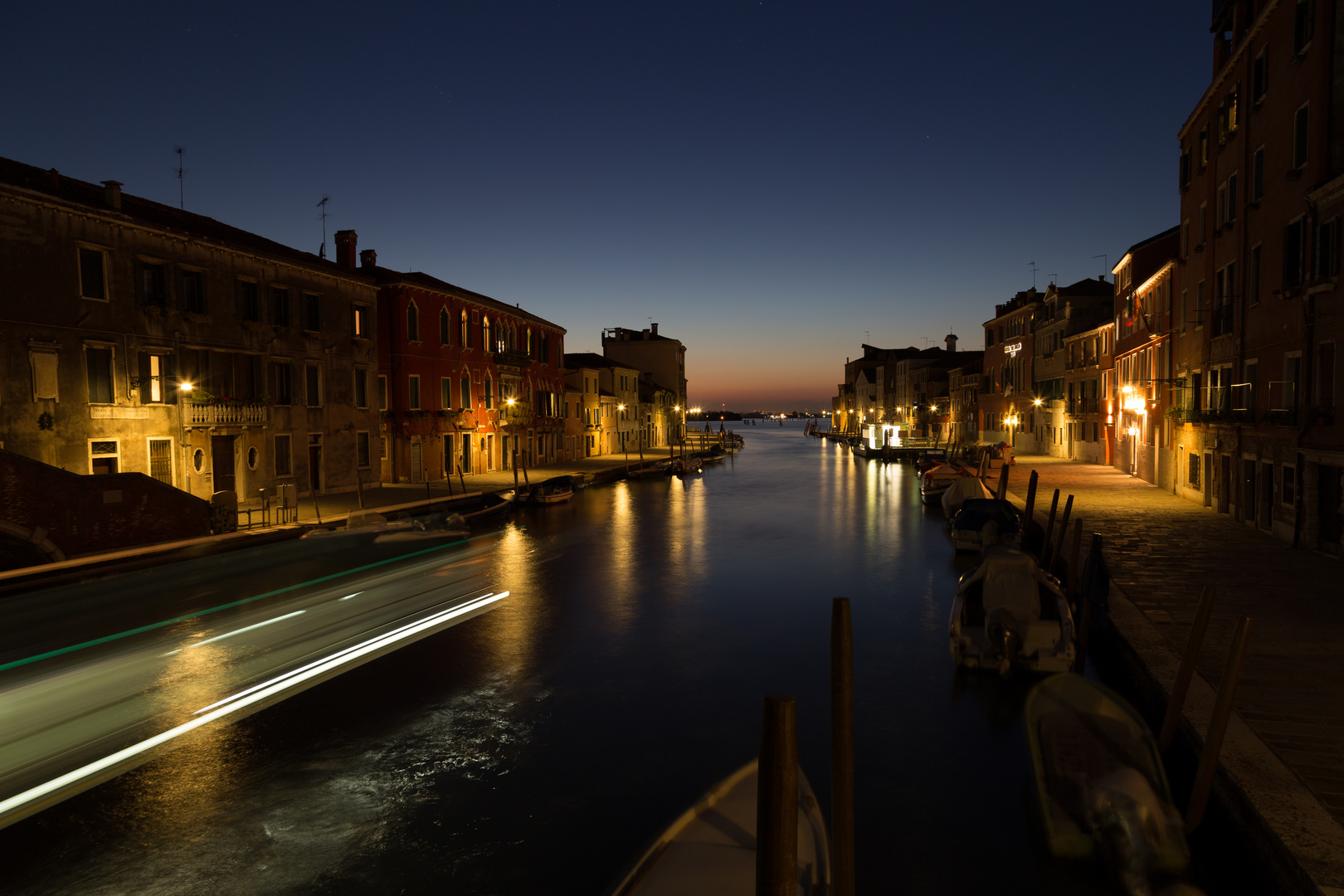 Sonnenuntergang in Venedig