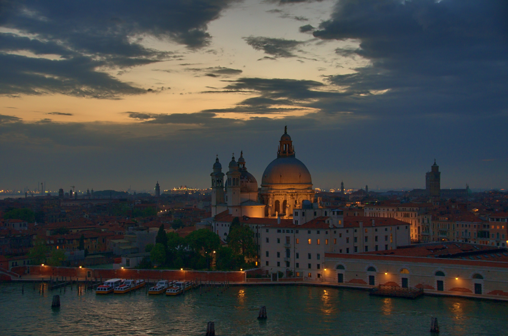 Sonnenuntergang in Venedig