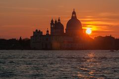 Sonnenuntergang in Venedig