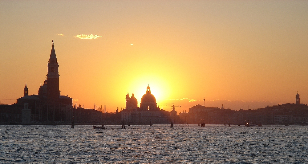 Sonnenuntergang in Venedig II