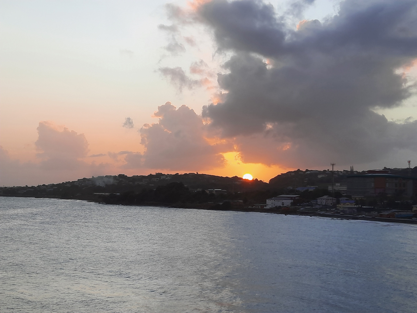 Sonnenuntergang in Venezuela 