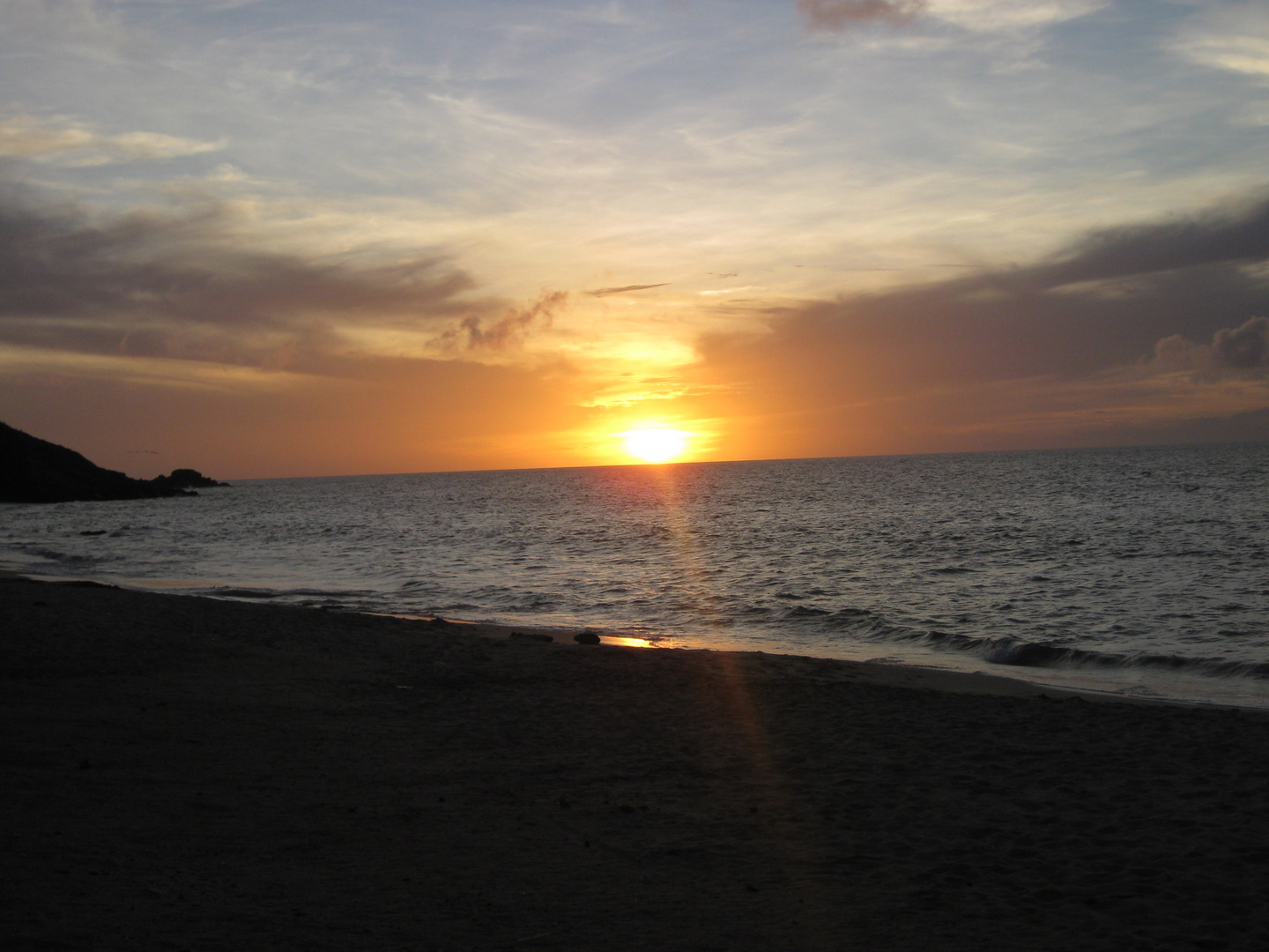 Sonnenuntergang in Venezuela