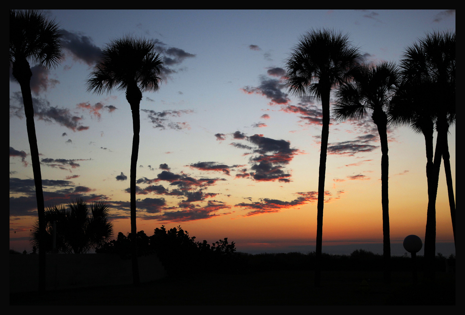 Sonnenuntergang in Venice Beach