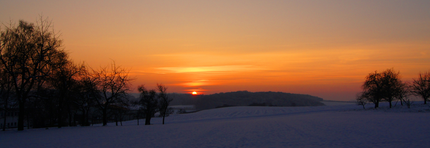 Sonnenuntergang in Vilchband