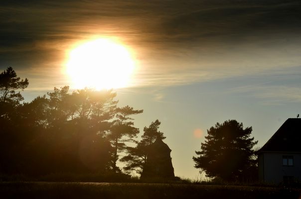 Sonnenuntergang in Vitte