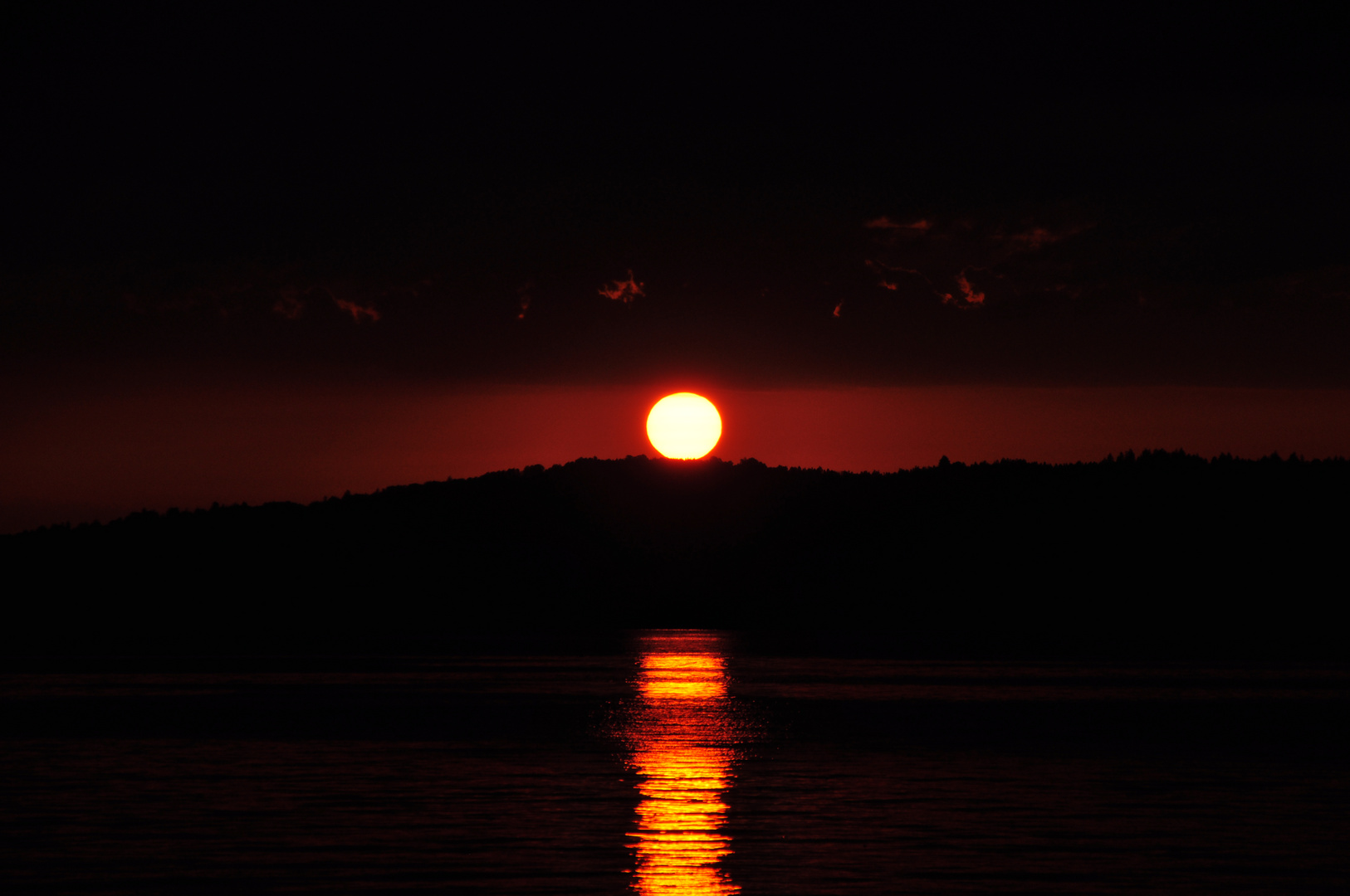 Sonnenuntergang in Vitznau