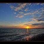 Sonnenuntergang in Vlissingen