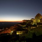 Sonnenuntergang in Volterra