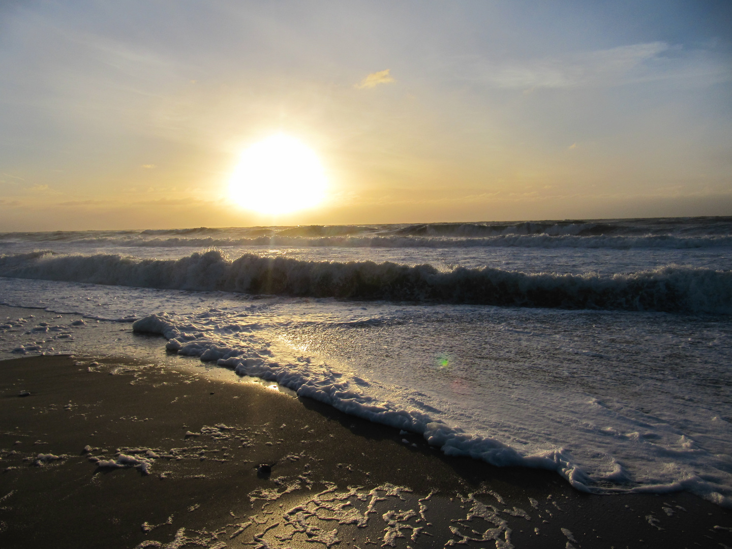 Sonnenuntergang in Vrist