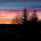 Sonnenuntergang in Waldenbuch