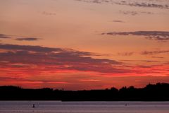 Sonnenuntergang in Waren (Müritz) am 25.07.2019 - Bild 5