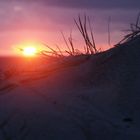 Sonnenuntergang in Warnemuende