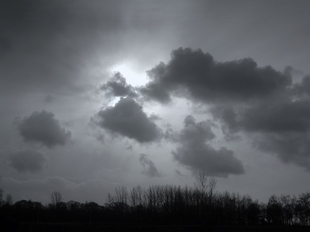 Sonnenuntergang in Wedde