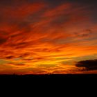 Sonnenuntergang in Welzheim