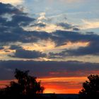 ......Sonnenuntergang in Wernberg-Köblitz......