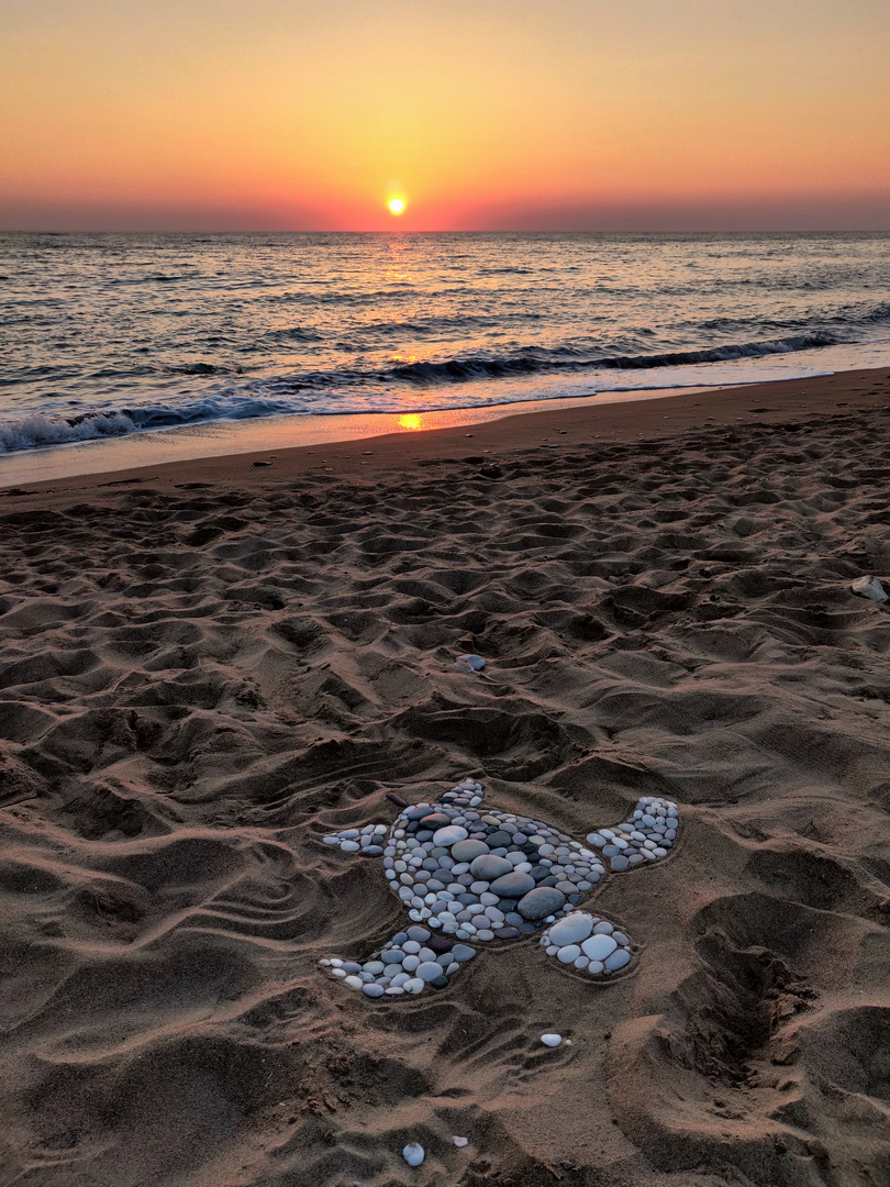 Sonnenuntergang in West Peloponnese