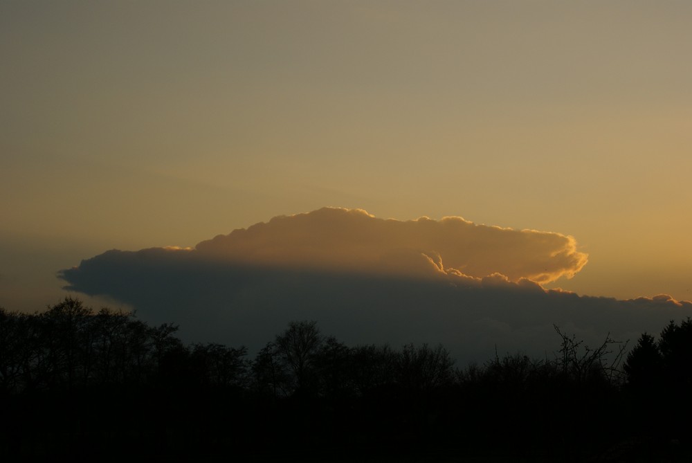 Sonnenuntergang in Weyhe